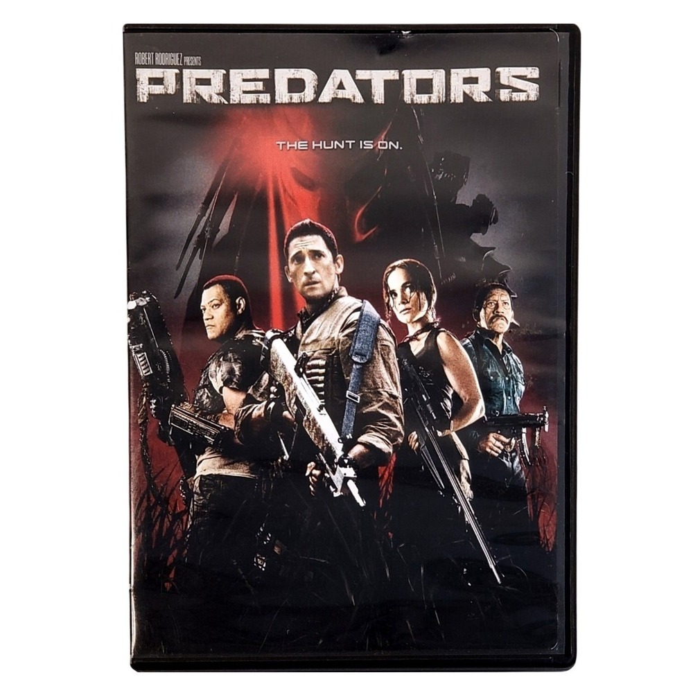 Predators DVD 2010 Adrien Brody Sci-Fi Action Movie Widescreen Edition Sci Alien